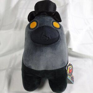 Among Us Toikido Plush Crew Mate Plague Doctor Crow with Top Hat 12”
